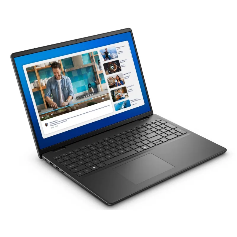 Dell 16/DC16250/5-120U/16"/WUXGA/16GB/512GB/Iris Xe/W11P/Black/3R NBD P3DP6