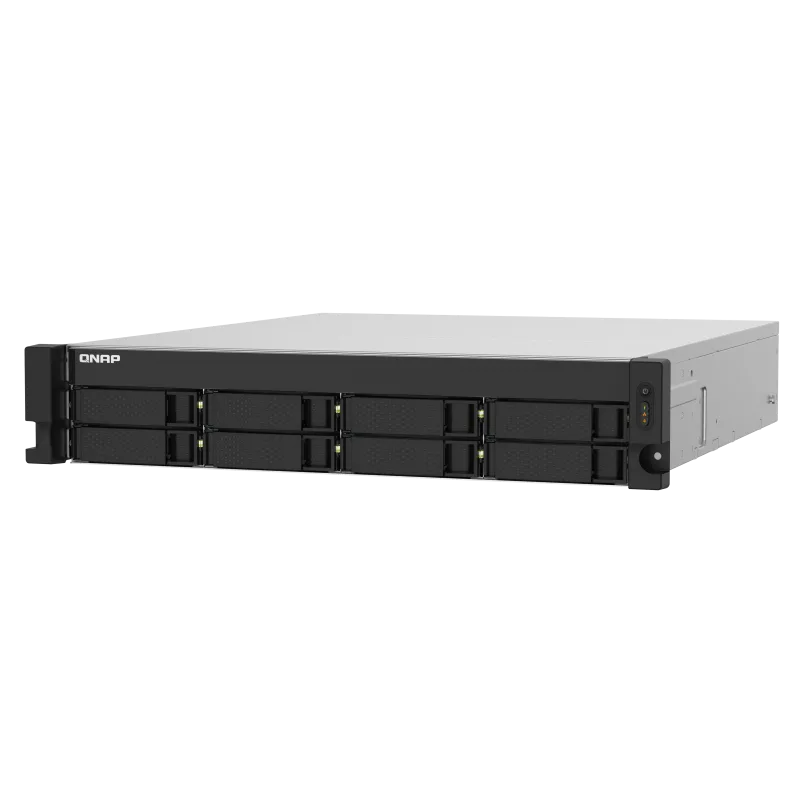 QNAP TS-832PXU-4G (1,7GHz / 4GB RAM / 8x SATA / 2x 2,5GbE / 2x 10GbE SFP+ / 1x PCIe / 4x USB 3.2) TS-832PXU-4G