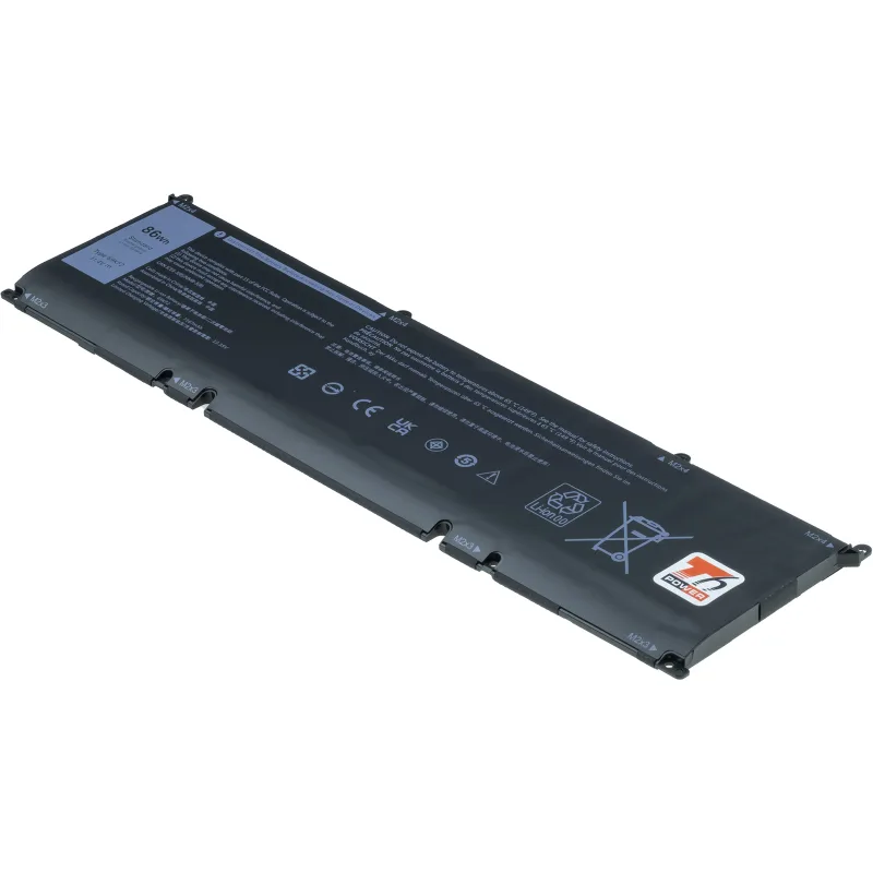Baterie T6 Power Dell Precision 5550, 5560, XPS 9500, 9510, G5 5515, 7200mAh, 86Wh, 6cell, Li-pol NBDE0238