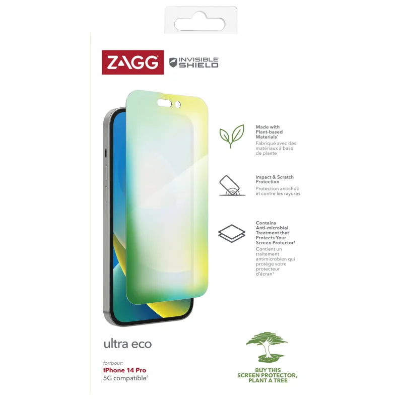 INVISIBLESHIELD ZAGG Invisible Shield FM Ultra ECO fólie iPhone 14 Pro 200210140