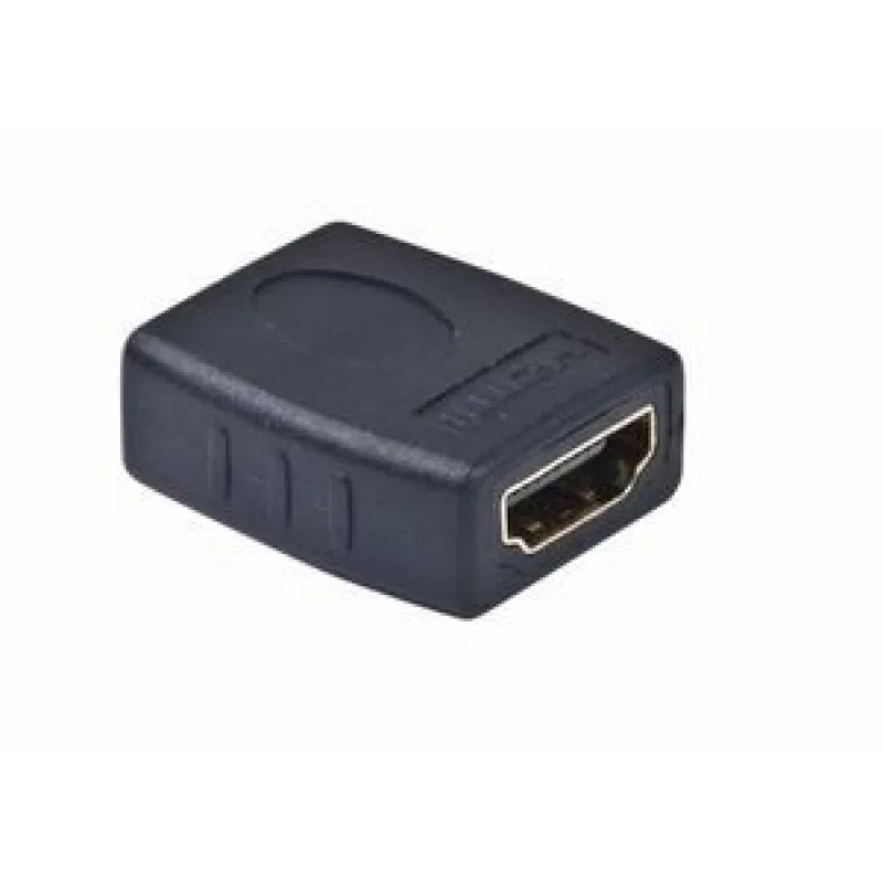 GEMBIRD Kab. redukce HDMI-HDMI F/F,zlacené kontakty, černá A-HDMI-FF