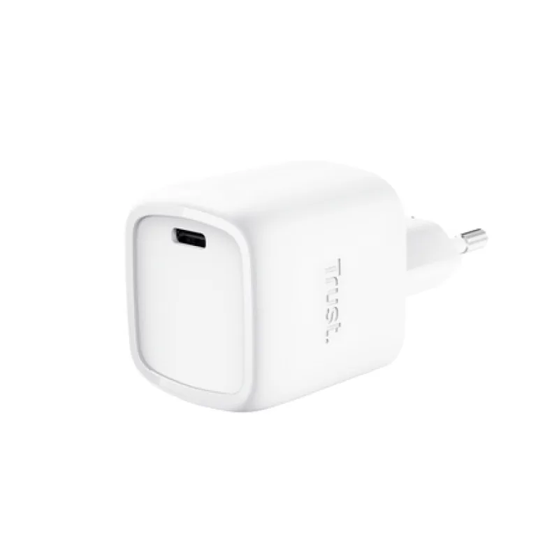 TRUSt MAXO 30W USB-C GAN CHARGER WHITE 25520