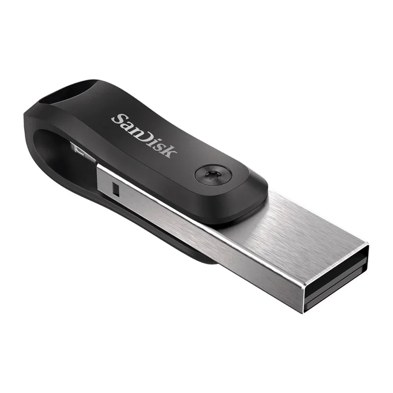SanDisk iXpand Flash Drive Go/256GB/USB 3.0/Lightning + USB-A/Černá SDIX60N-256G-GN6NE