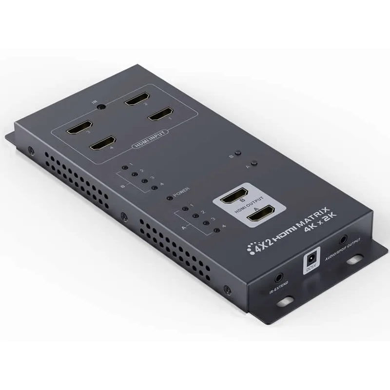 ATEN PremiumCord HDMI matrix switch 4:2, 4kx2k khswit42c