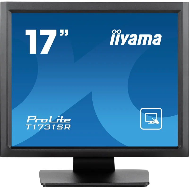 17" iiyama T1731SR-B1S - SXGA,250cd,RES,IP54,BLK T1731SR-B1S