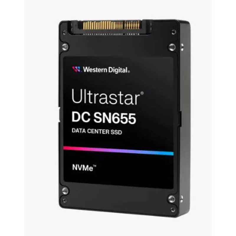 WESTERN DIGITAL WD Ultrastar SN655/15,36TB/SSD/U 3.15/Černá/5R 0TS2463