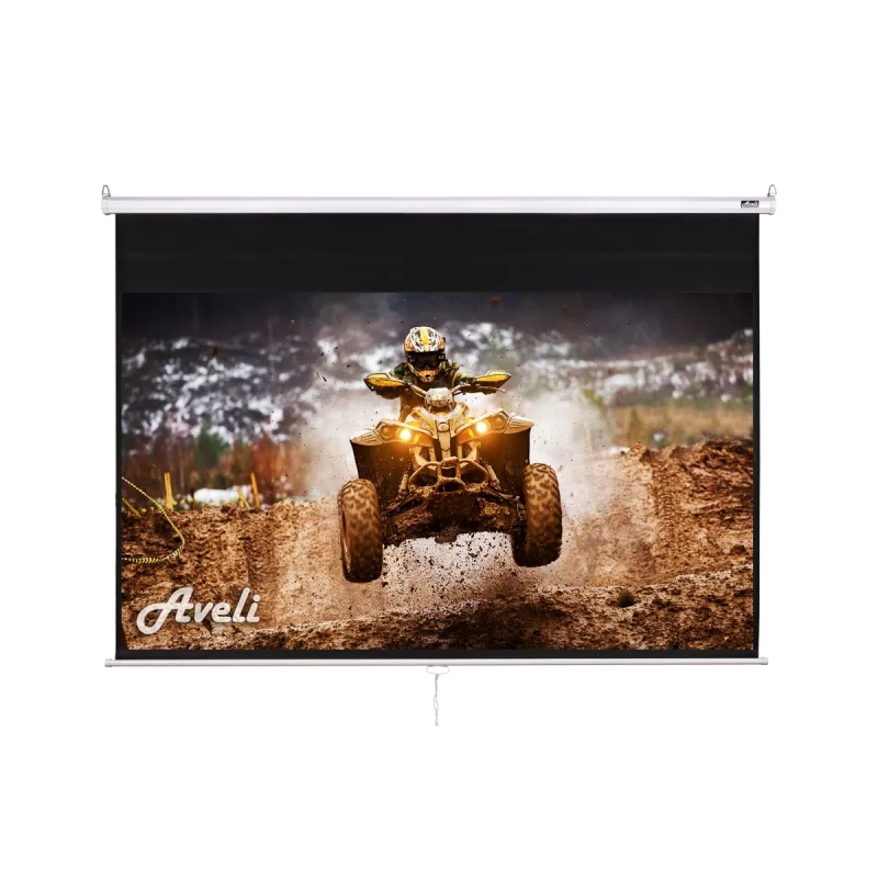 AVELI Nástěnné projekční plátno AVELI, 265x149cm (16:9) 120" XRT-00085