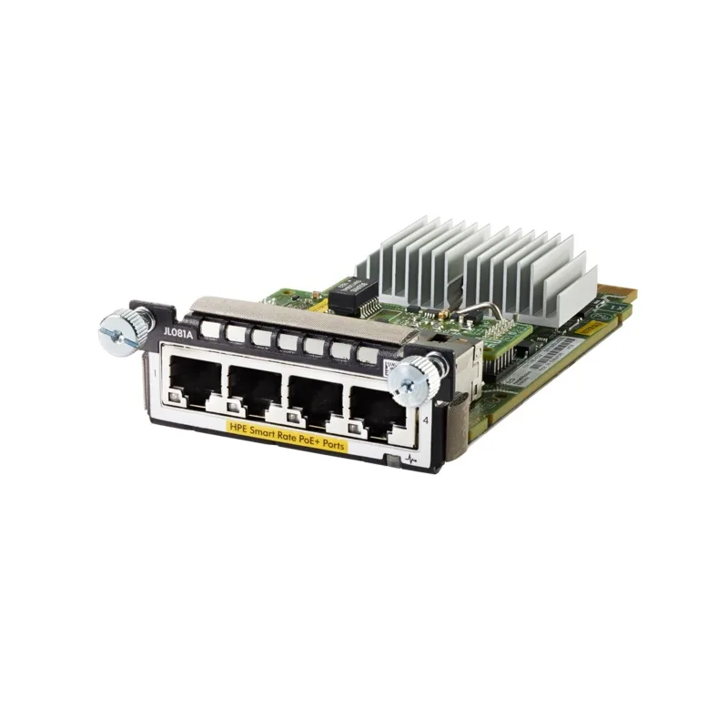 HP ENTERPRISE Aruba 3810M/2930M 4 Smrt Rte PoE+ Module JL081A