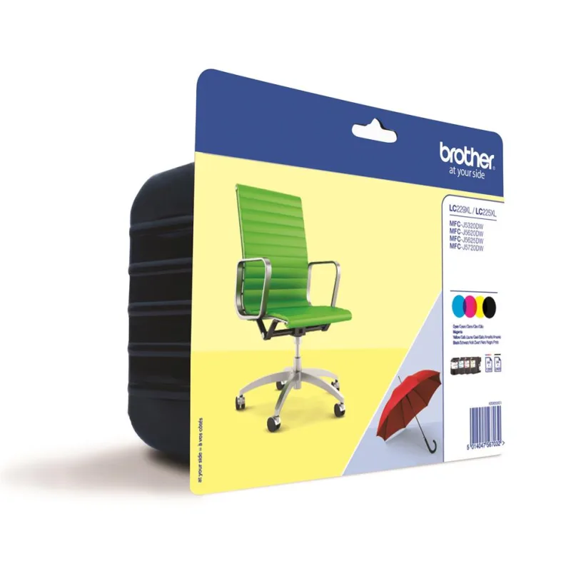 BROTHER LC-229XLVALBP (inkoust multipack Bk+CMY) LC229XLVALBP