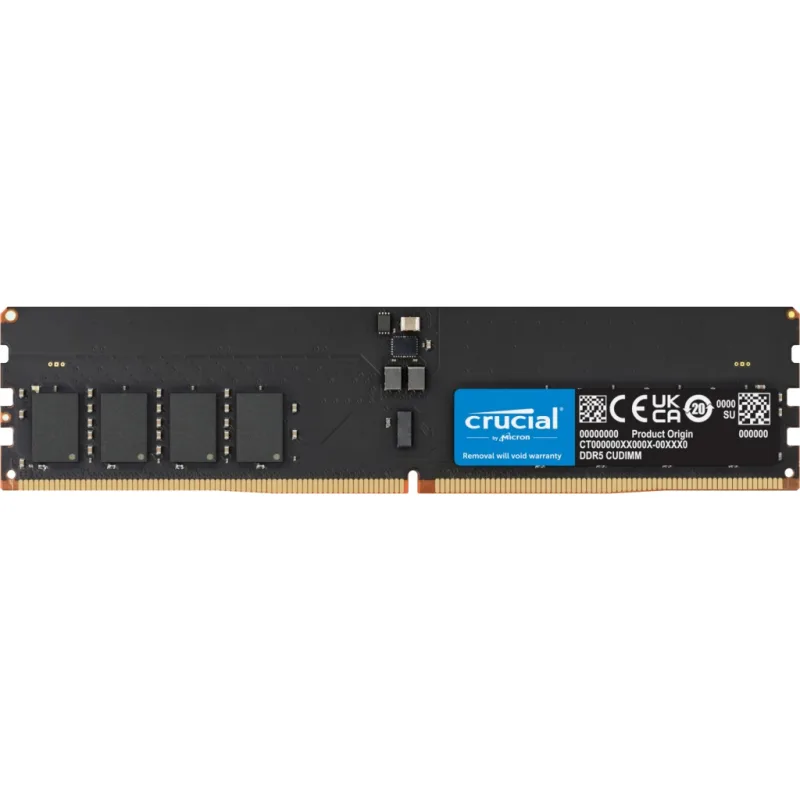CRUCIAL Crucial/CUDIMM DDR5/32/6400MHz/CL52/1x32GB CT32G64C52CU5