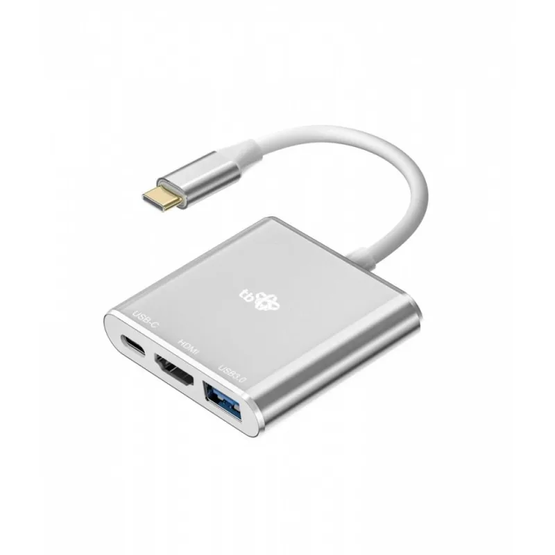 TB TOUCH TB adapter USB-C 3v1 - HDMI, USB, PD AKTBXVAU3HMPDAV