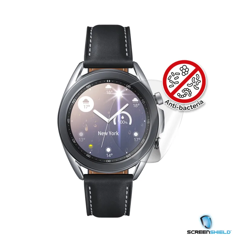 Screenshield Anti-Bacteria SAMSUNG R850 Galaxy Watch 3 (41 mm) folie na displej SAM-R850AB-D