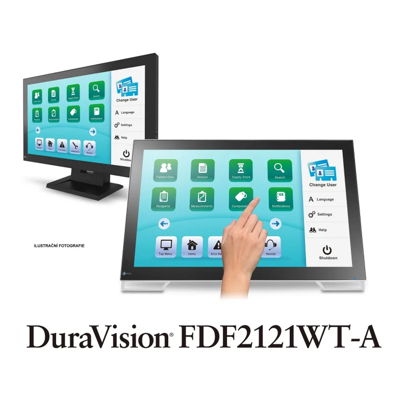 21" LED EIZO FDF2121-WT -FHD,USB,SAW,10TP FDF2121WT-A