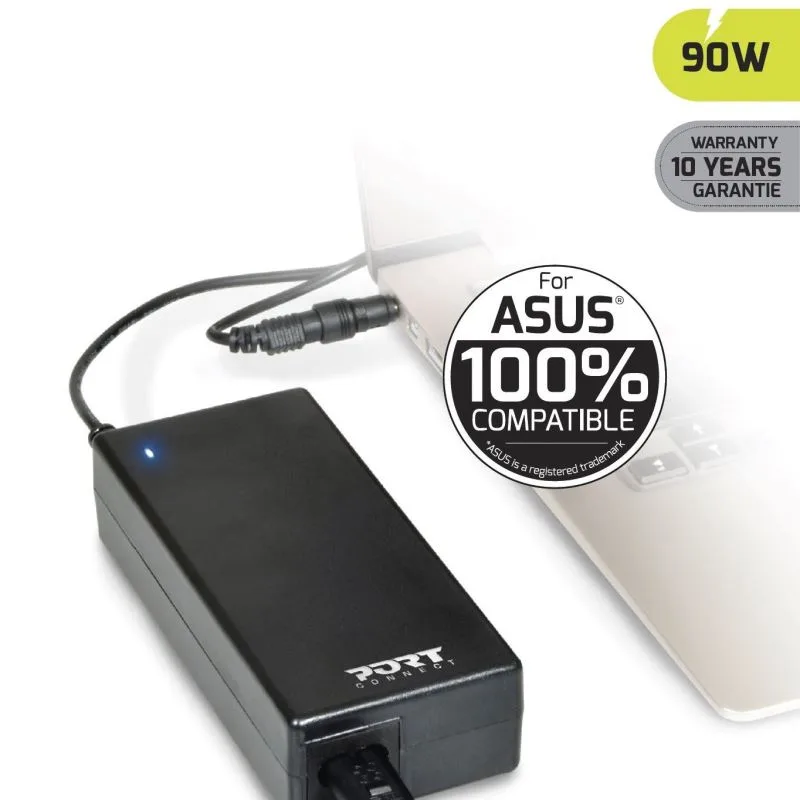 NONAME PORT CONNECT ASUS 100% napájecí adaptér k notebooku, 19V, 4,74A, 90W, 5x ASUS konektor 900007-AS