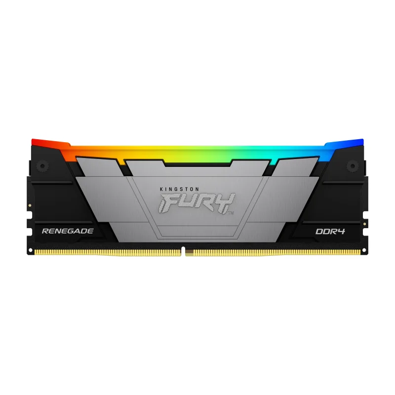 Kingston FURY Renegade/DDR4/16GB/4600MHz/CL19/2x8GB/RGB/Black KF446C19RB2AK2/16