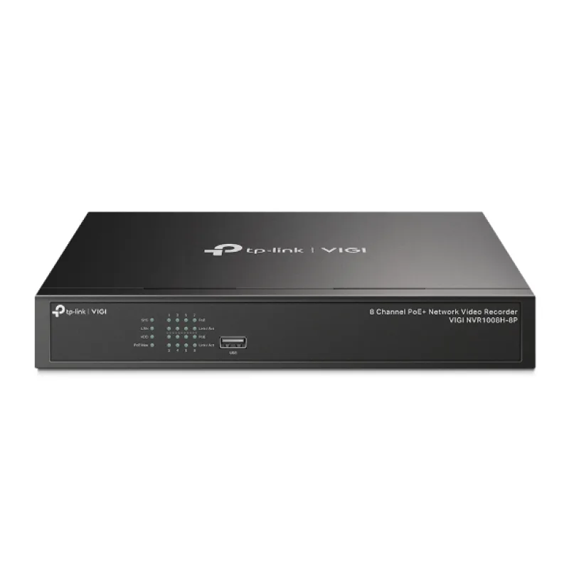 TP-LINK VIGI NVR1008H-8P 8 Channel PoE Network Video Rec. VIGI NVR1008H-8P