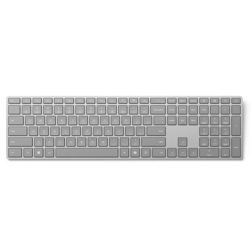 Microsoft Surface Keyboard (2. edice)/Bezdrátová Bluetooth/US layout/Šedá EP2-04196