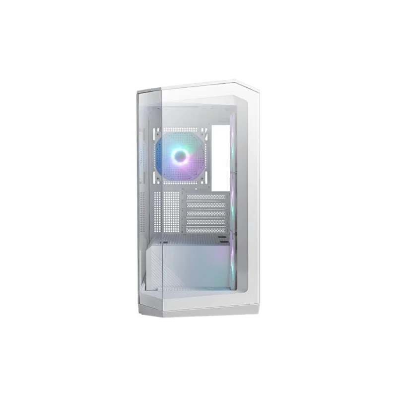 MSI MAG PANO M100R PZ/Micro ATX/Transpar./Bílá 306-7G24R28-HH9