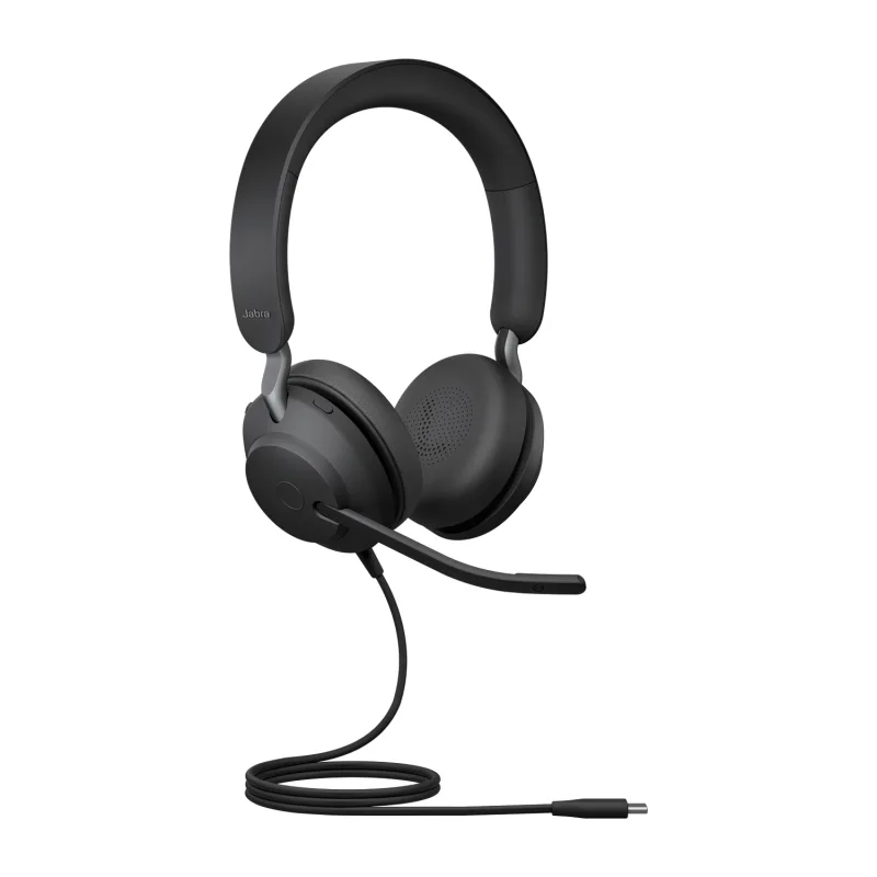 Jabra Evolve2 40 SE/Stereo/USB-C/Drát/Černá 24189-989-889