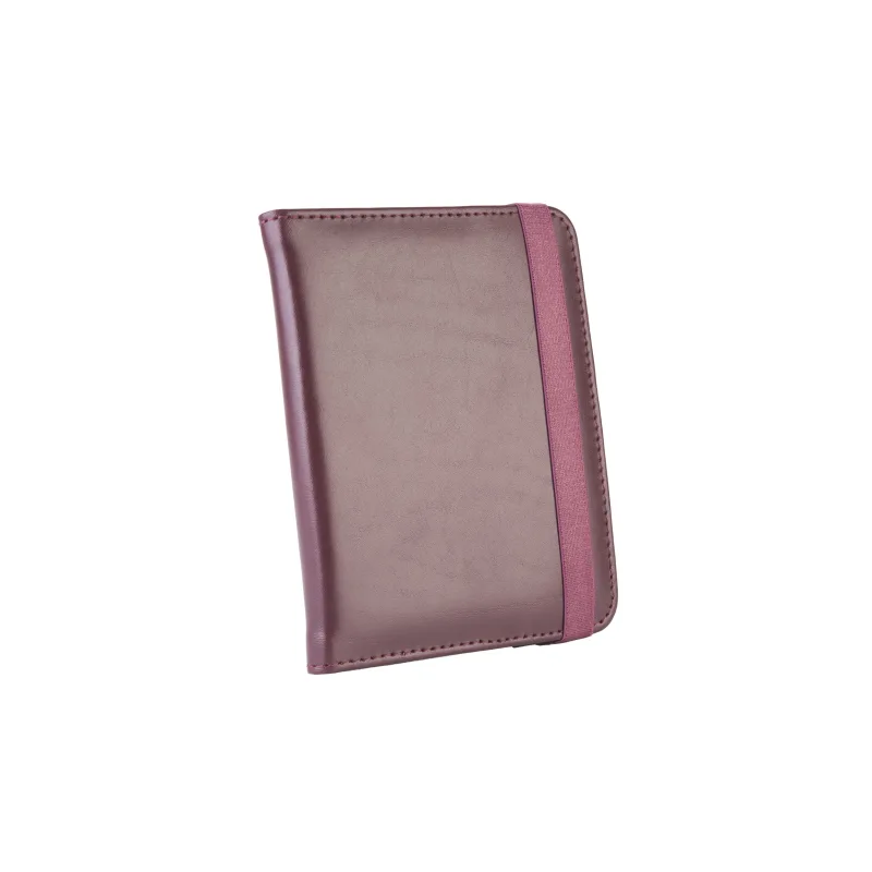 C-TECH PROTECT pouzdro z pravé kůže pro 6" zařízení, RLC-02, bordó RLC-02BD