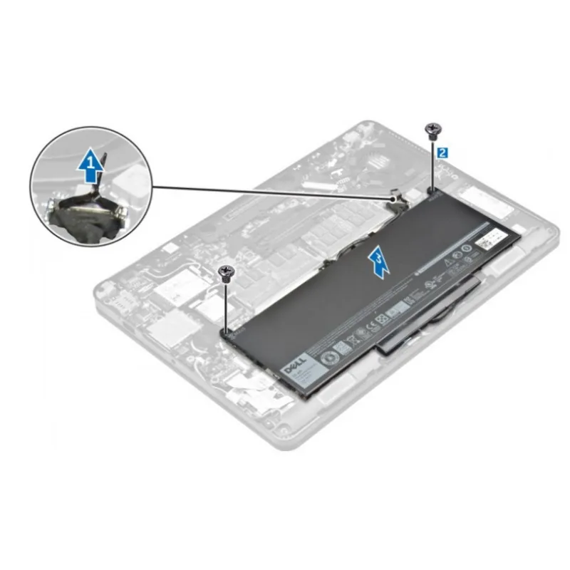 Dell Baterie 4cell 55W/HR pro Latitude E7270,E7470 451-BBSY
