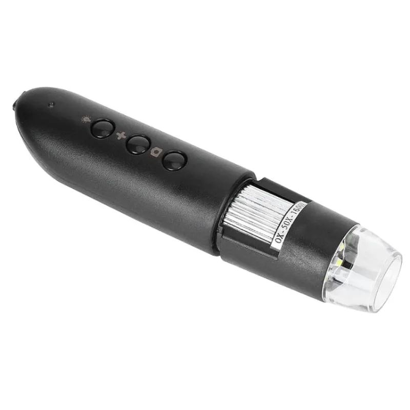 W-Star Digitální mikroskop WIFI UMW1200S, HD 1000x přísvit černá USB iOS android UMW1200S