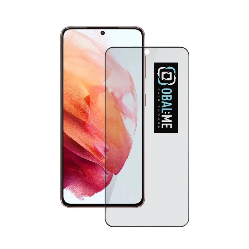OBAL:ME Privacy 5D Tvrzené Sklo pro Samsung Galaxy S21 Black 8596311253591
