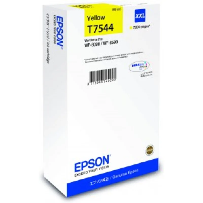 EPSON WF-8x90 Series Ink Cartridge XXL Yellow C13T754440
