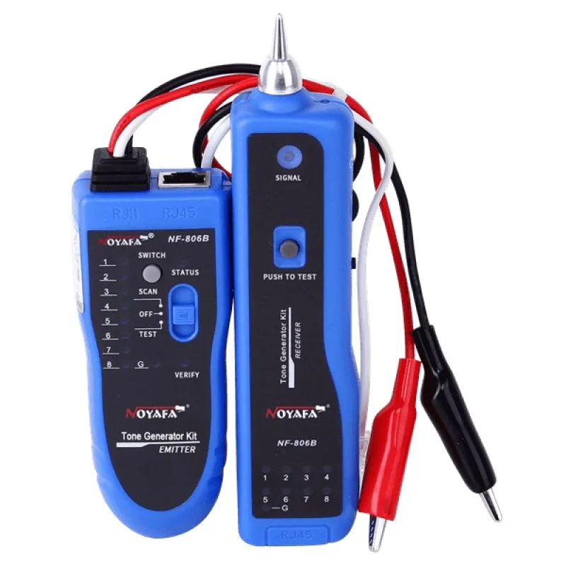 W-Star Tester síťových kabelů WSNF806B RJ45, RJ11, vyhledácí sonda WS-NF-806B