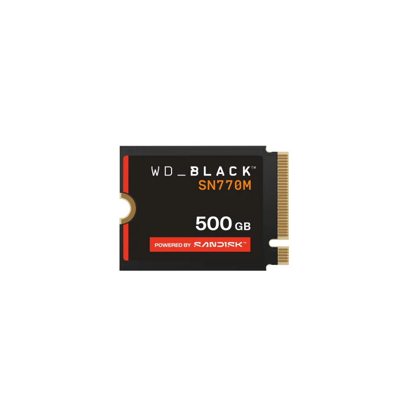 SANDISK WD Black SN770M POWERED BY SANDISK/500GB/SSD/M.2 NVMe/5R WDS500G3X0G