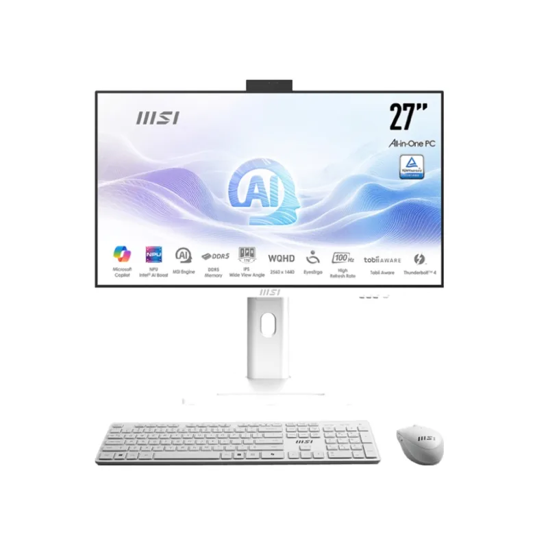 MSI Modern AM273QP U5 125H/WQHD/16/512/W11H/White Modern AM273QP AI 1UM-402EU