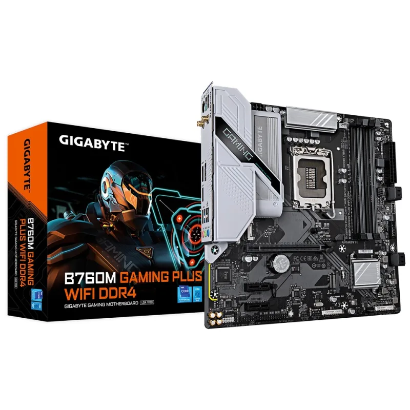 GIGABYTE B760M GAMING PLUS WIFI DDR4/LGA 1700/mATX B760M G P WIFI DDR4