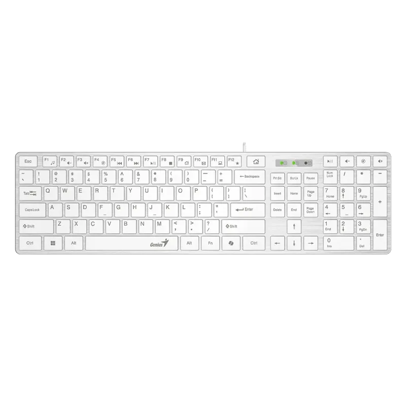 GENIUS Slimstar 126 klávesnice + Copilot bílá 31310017427