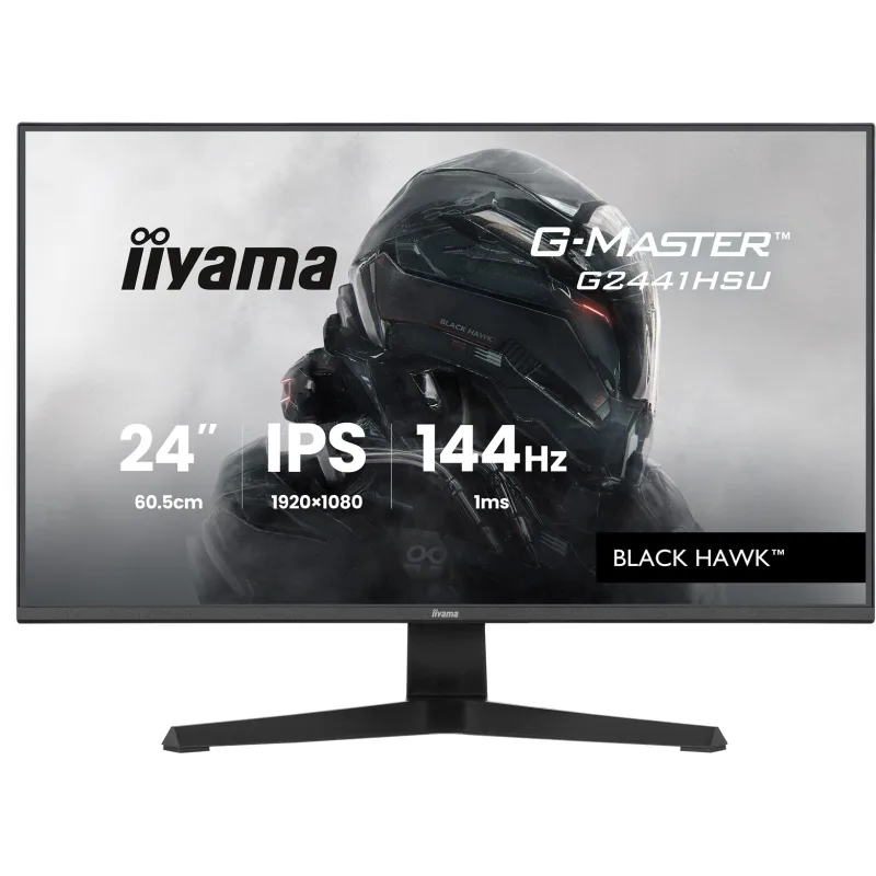 iiyama G-Master/G2441HSU-B1/23,8"/IPS/FHD/144Hz/1ms/Černá/3R G2441HSU-B1