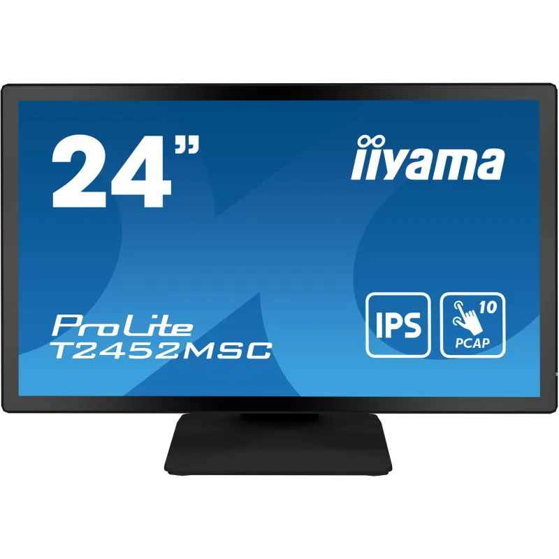 24" LCD iiyama T2452MSC-B1:PCAP,IPS,FHD,HDMI T2452MSC-B1