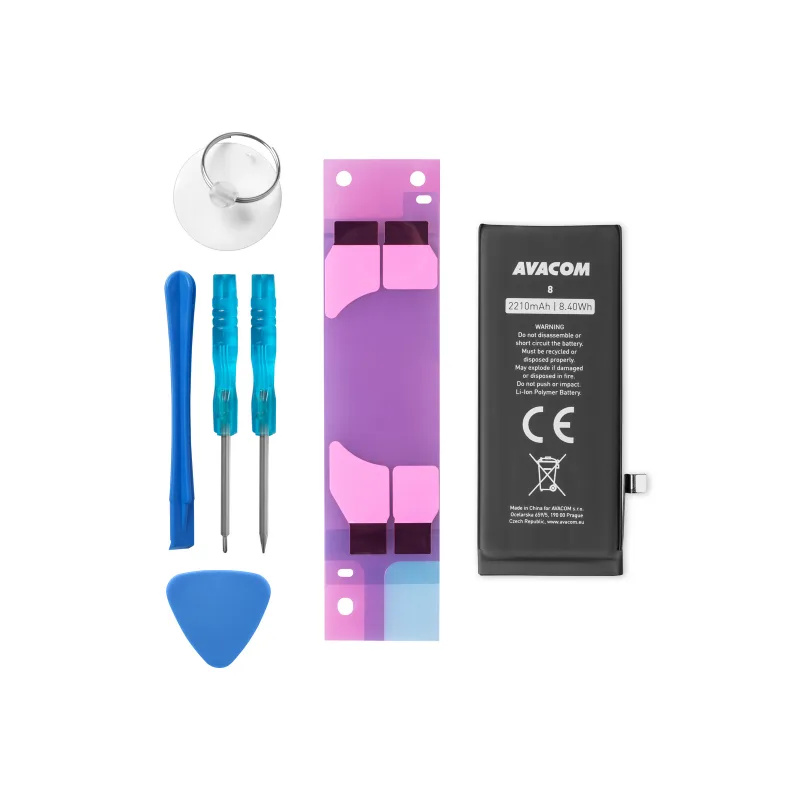 AVACOM baterie pro Apple iPhone 8 - vysokokapacitní, Li-Ion 3,82V 2210mAh (náhrada 616-00357) GSAP-IPH8-HC2210T