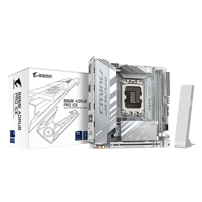 GIGABYTE B860I AORUS PRO ICE/LGA 1851/mITX B860I AORUS PRO ICE