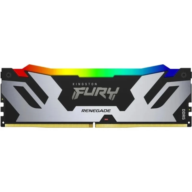 Kingston FURY Renegade/DDR5/32GB/8000MHz/CL38/2x16GB/RGB/Black/Silv KF580C38RSAK2-32