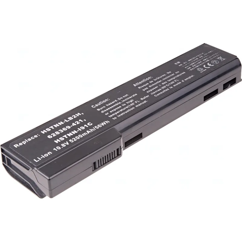 Baterie T6 Power pro HP ProBook 6360b, 6460b, 6470b, 6560b, 6570b, 8460, 8470, 5200mAh, 56Wh, 6cell NBHP0076