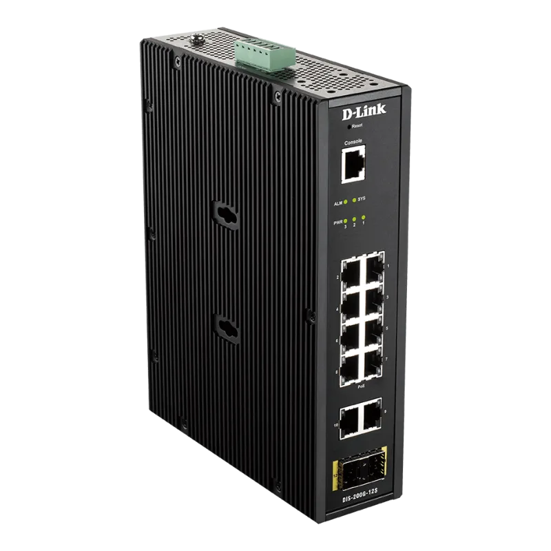 D-Link DIS-200G-12S Industrial L2 smart manage switch DIS-200G-12S
