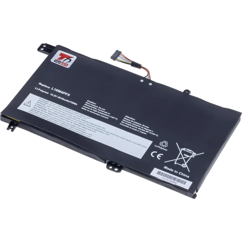 Baterie T6 Power Lenovo IdeaPad S540-15IML, S540-15IWL GTX 81SW, 4610mAh, 70Wh, 4cell, Li-Pol NBIB0243