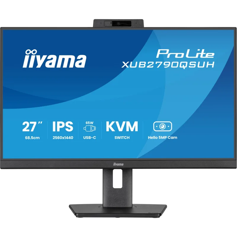 iiyama ProLite/XUB2790QSUH-B2/27"/IPS/QHD/100Hz/0,4ms/Černá/3R XUB2790QSUH-B2