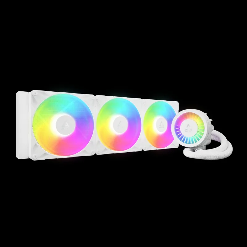 ARCTIC Liquid Freezer III Pro 420 A-RGB (White) : All-in-One CPU Water Cooler with 420mm radiator an ACFRE00189A