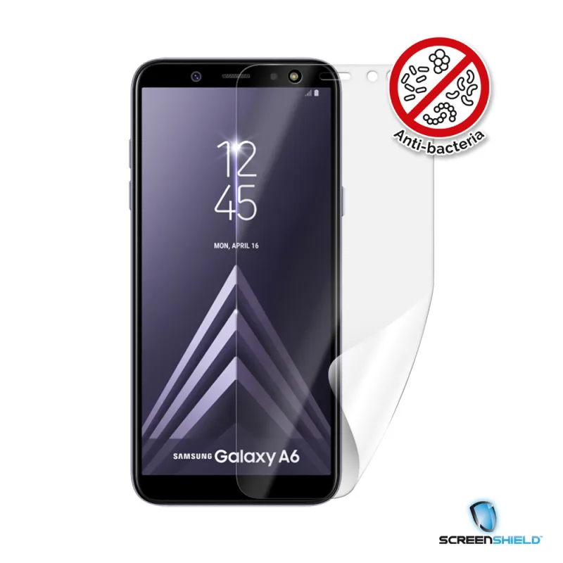 Screenshield Anti-Bacteria SAMSUNG A600 Galaxy A6 (2018) folie na displej SAM-A600AB-D