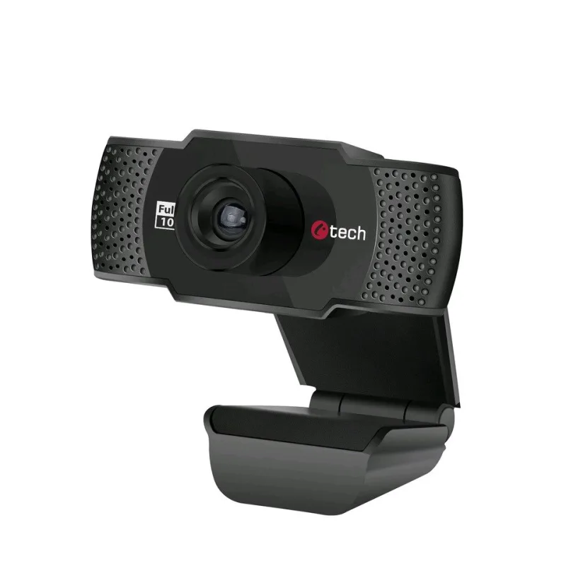 Webkamera C-TECH CAM-11FHD, 1080P, mikrofon, černá CAM-11FHD