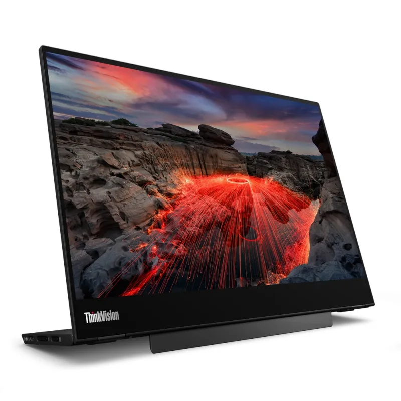 Lenovo ThinkVision/M14t G2/14"/IPS/2240x1400/60Hz/6ms/Černá/3R 63FDUAT6WL