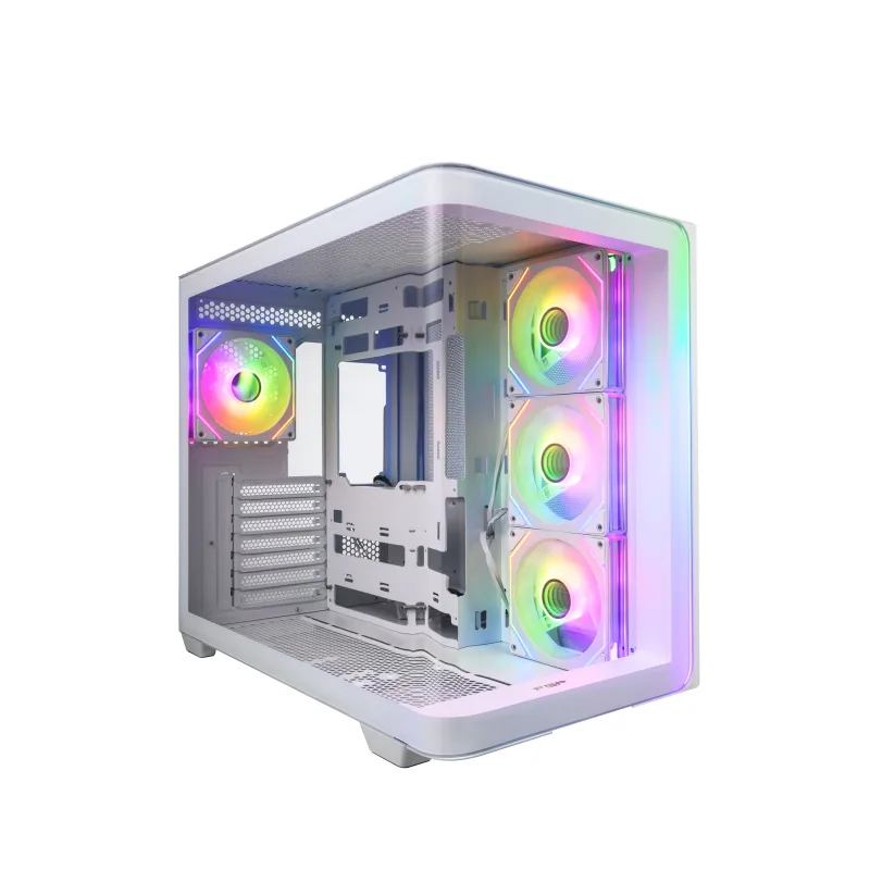 FSP M580-WA/Midi Tower/Transpar./Bílá POC0000255