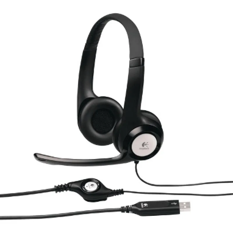 LOGITECH OEM Akce Náhl. sada Logitech Stereo USB Headset H390 _ 981-000406