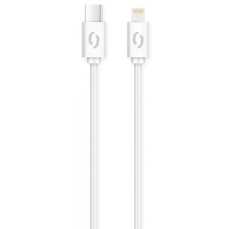 ALIGATOR Datový kabel POWER 3A, USB-C/lightning bílý DATKP34