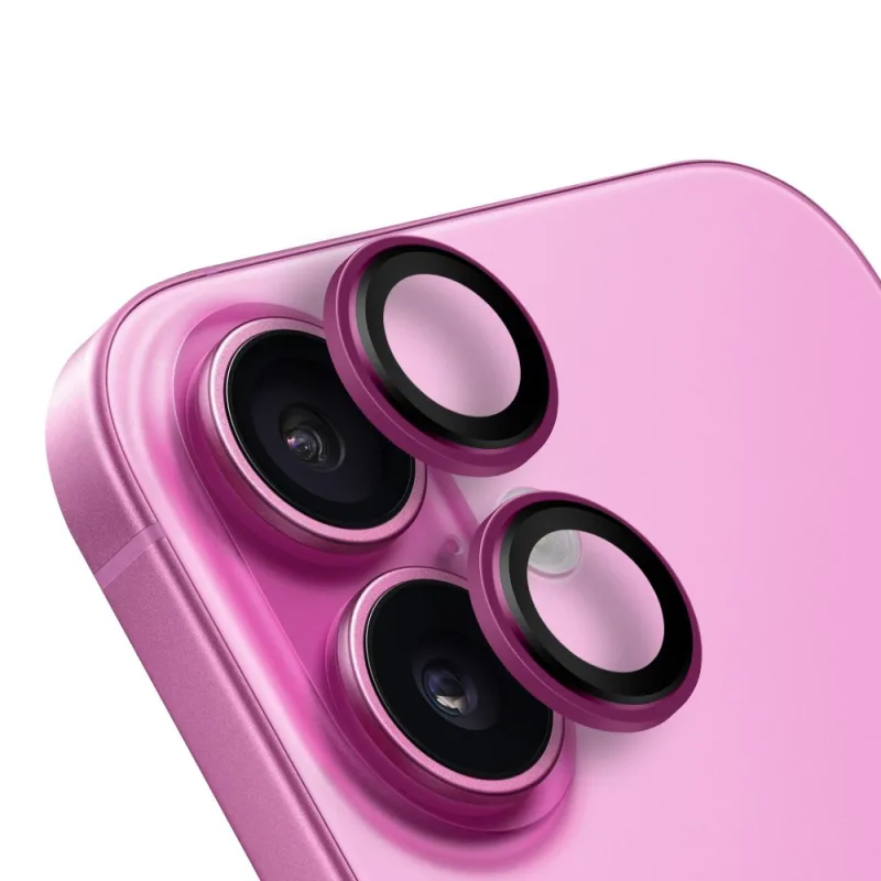 OBAL:ME Ochrana Čoček pro Apple iPhone 16/16 Plus Pink 8596311279010